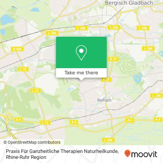 Praxis Für Ganzheitliche Therapien Naturheilkunde map