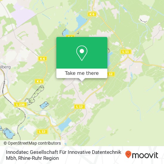 Innodatec Gesellschaft Für Innovative Datentechnik Mbh map