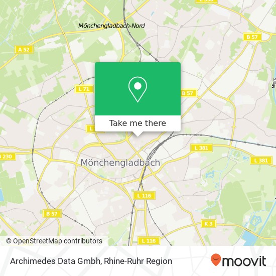 Archimedes Data Gmbh map