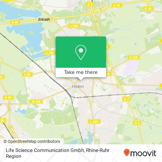 Life Science Communication Gmbh map