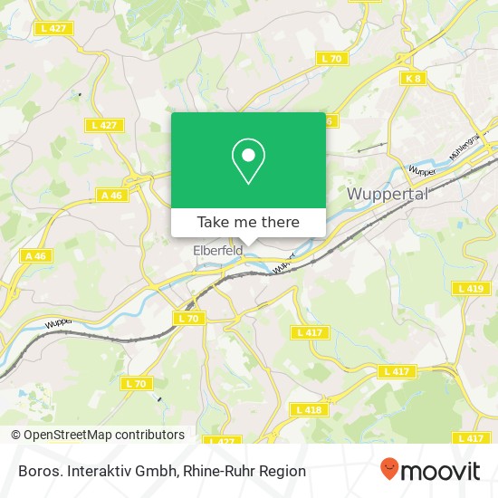 Boros. Interaktiv Gmbh map