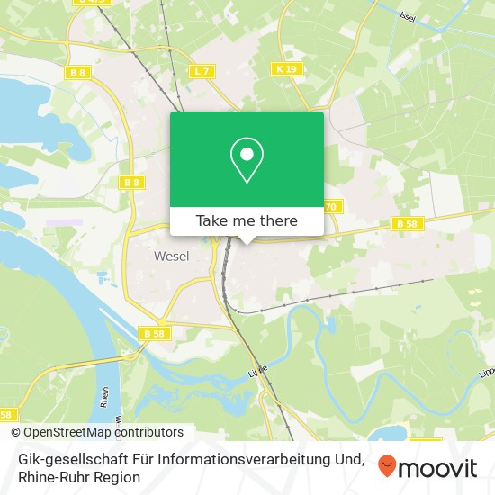 Gik-gesellschaft Für Informationsverarbeitung Und map