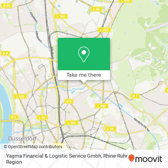 Карта Yagma Financial & Logistic Service Gmbh