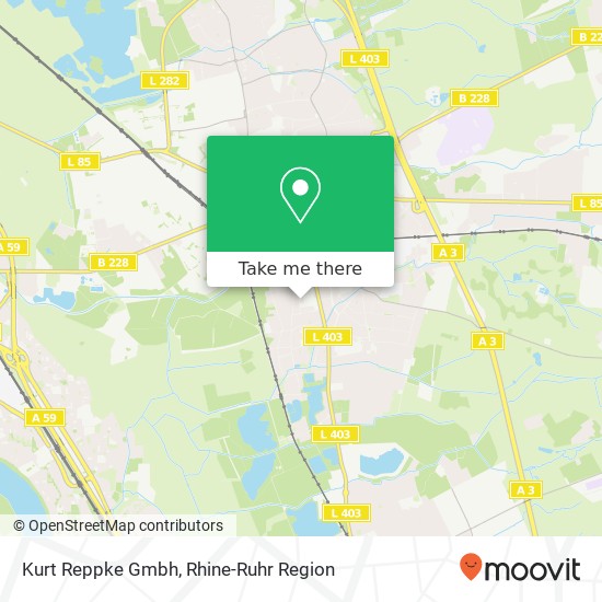 Kurt Reppke Gmbh map