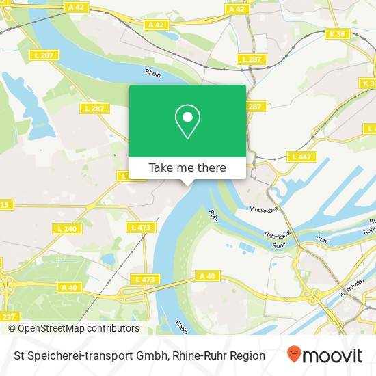 Карта St Speicherei-transport Gmbh