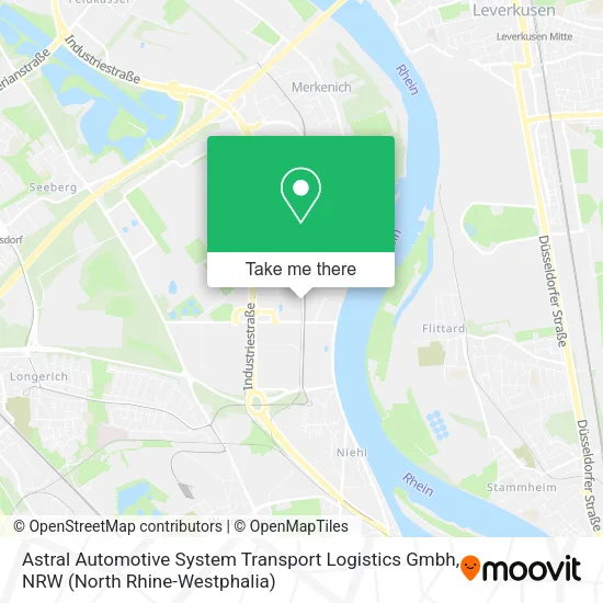Карта Astral Automotive System Transport Logistics Gmbh