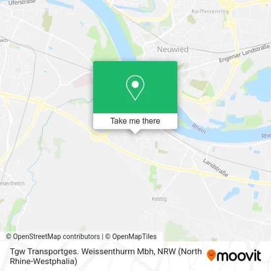 Карта Tgw Transportges. Weissenthurm Mbh