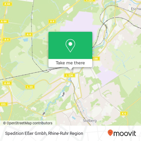 Spedition Eßer Gmbh map