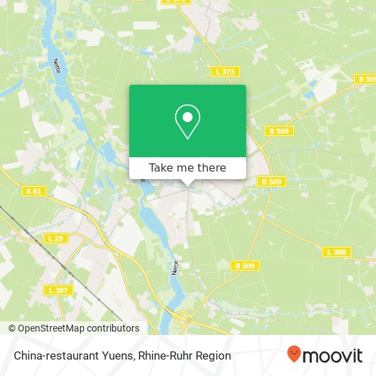 China-restaurant Yuens map