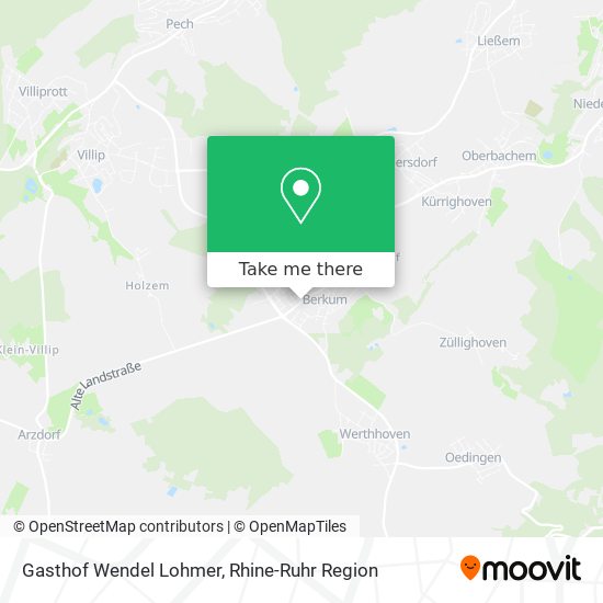 Gasthof Wendel Lohmer map