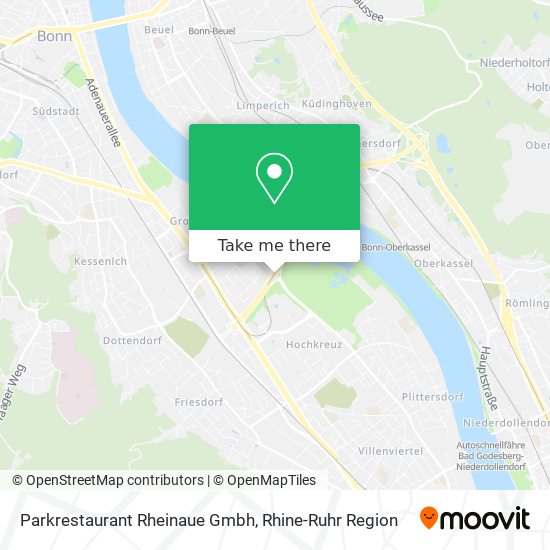 Parkrestaurant Rheinaue Gmbh map