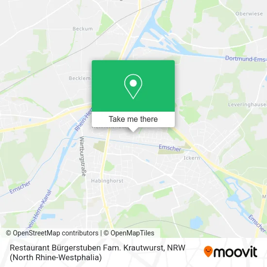 Карта Restaurant Bürgerstuben Fam. Krautwurst