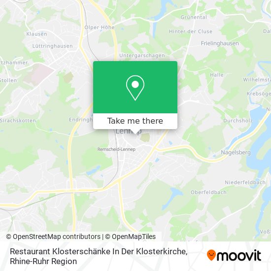 Restaurant Klosterschänke In Der Klosterkirche map