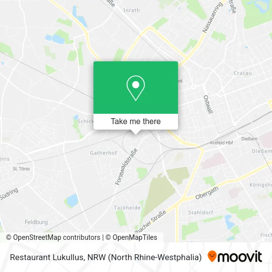 Карта Restaurant Lukullus