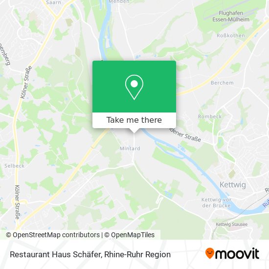 Restaurant Haus Schäfer map