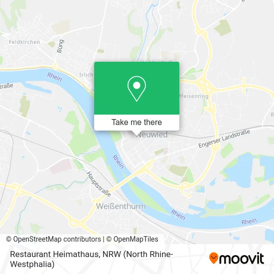 Restaurant Heimathaus map