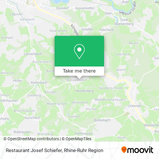 Restaurant Josef Schiefer map