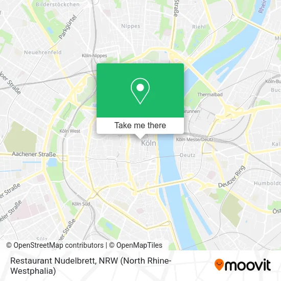 Карта Restaurant Nudelbrett