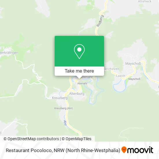 Restaurant Pocoloco map