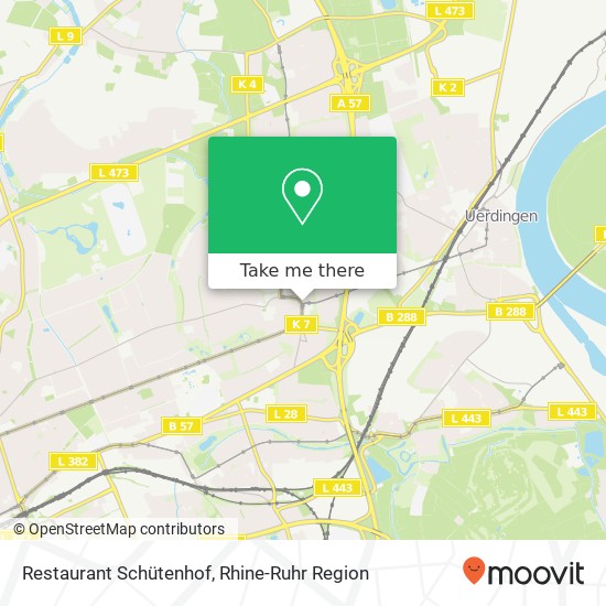 Restaurant Schütenhof map