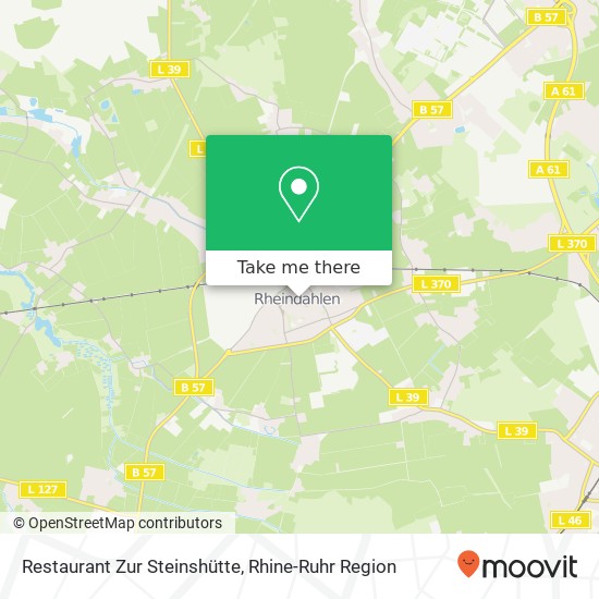 Restaurant Zur Steinshütte map