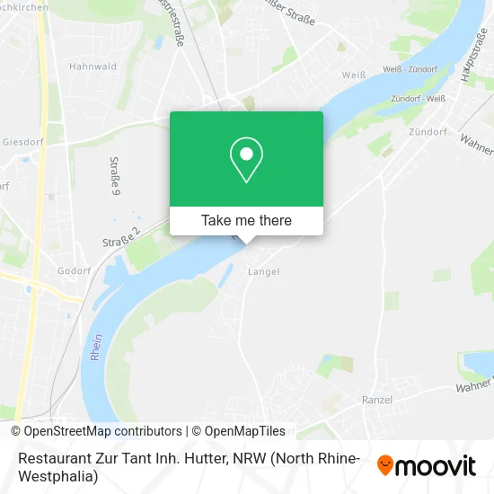 Карта Restaurant Zur Tant Inh. Hutter