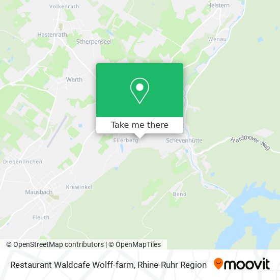 Restaurant Waldcafe Wolff-farm map