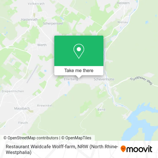 Restaurant Waldcafe Wolff-farm map