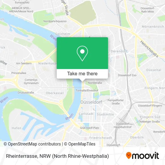 Rheinterrasse map