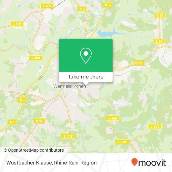 Wustbacher Klause map
