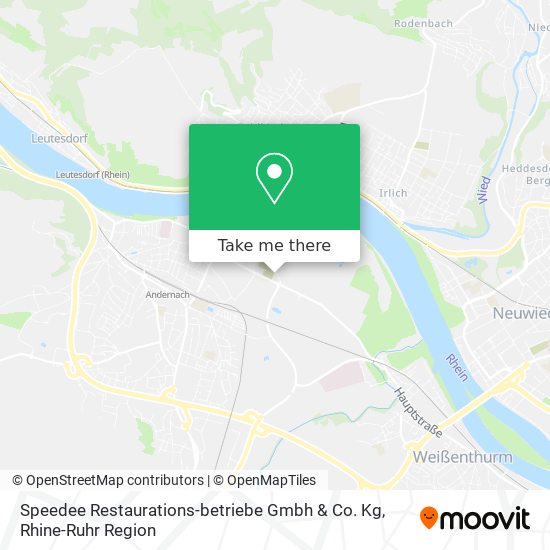 Speedee Restaurations-betriebe Gmbh & Co. Kg map