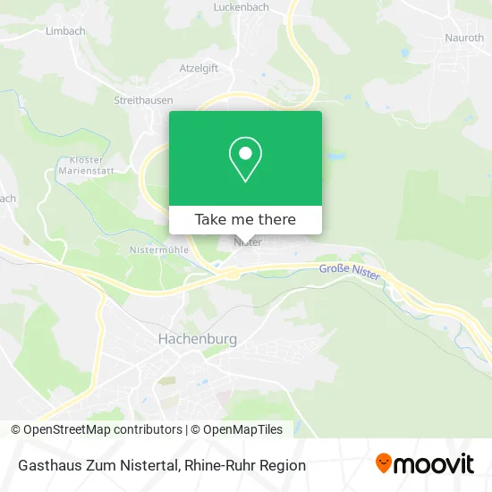 Карта Gasthaus Zum Nistertal