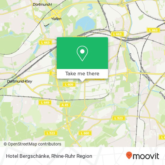 Hotel Bergschänke map