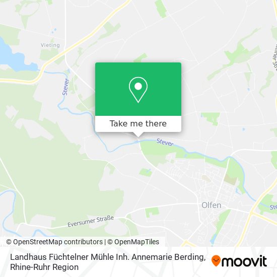 Landhaus Füchtelner Mühle Inh. Annemarie Berding map