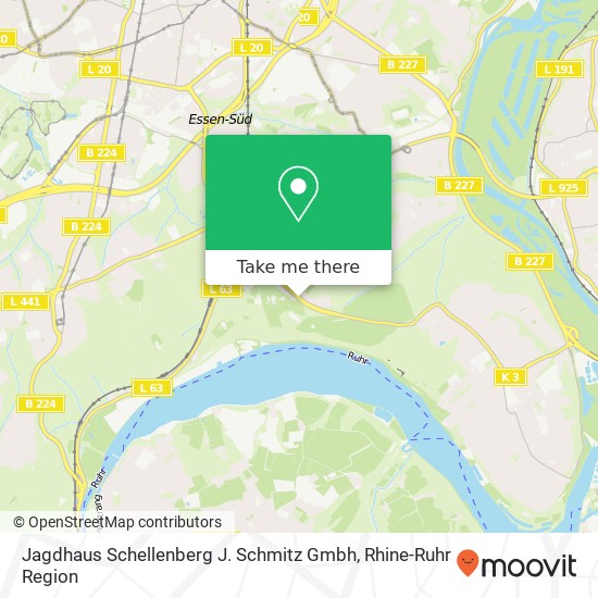 Jagdhaus Schellenberg J. Schmitz Gmbh map