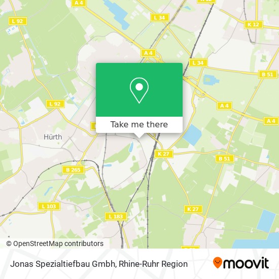 Jonas Spezialtiefbau Gmbh map