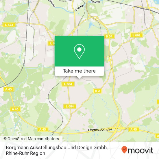 Карта Borgmann Ausstellungsbau Und Design Gmbh