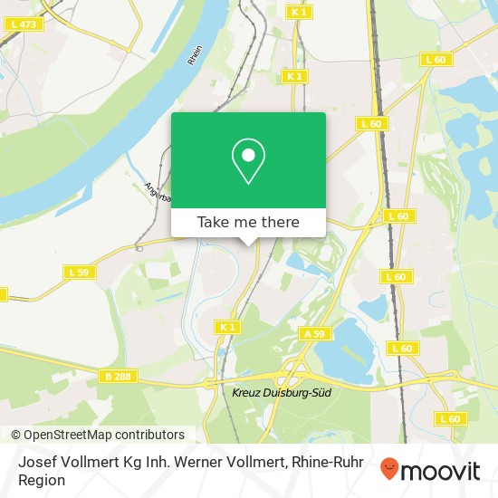 Josef Vollmert Kg Inh. Werner Vollmert map