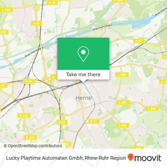 Карта Lucky Playtime Automaten Gmbh