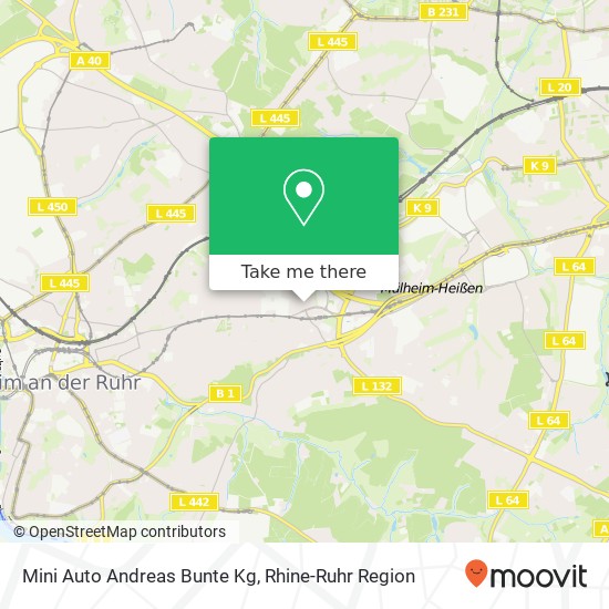 Mini Auto Andreas Bunte Kg map