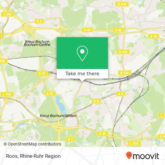 Roos map