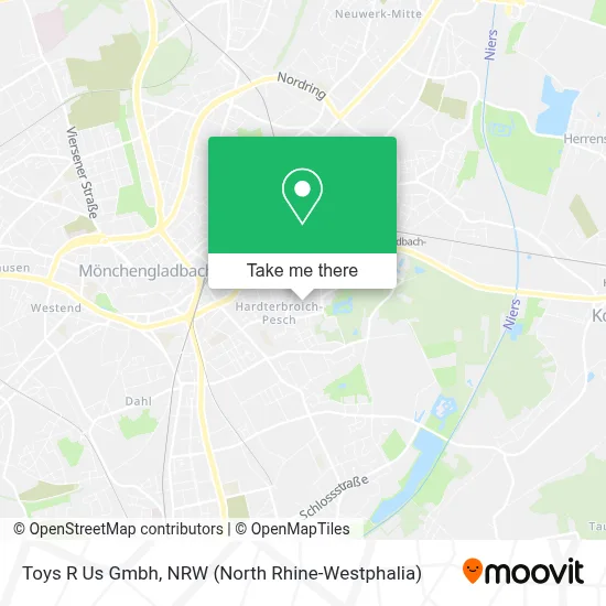 Toys R Us Gmbh map