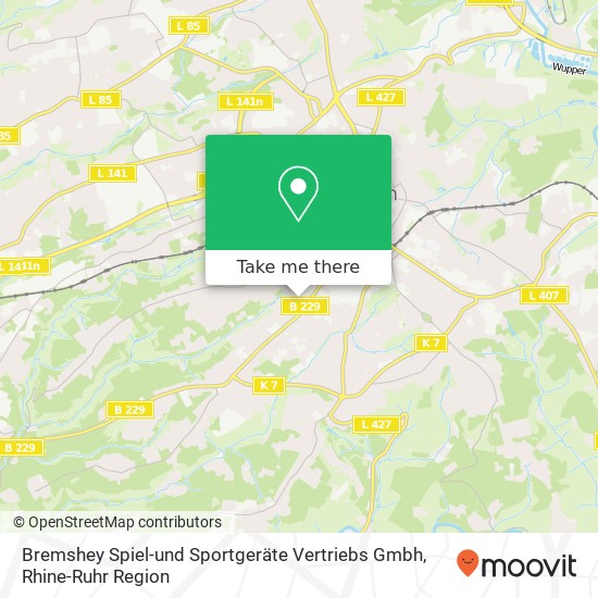 Bremshey Spiel-und Sportgeräte Vertriebs Gmbh map