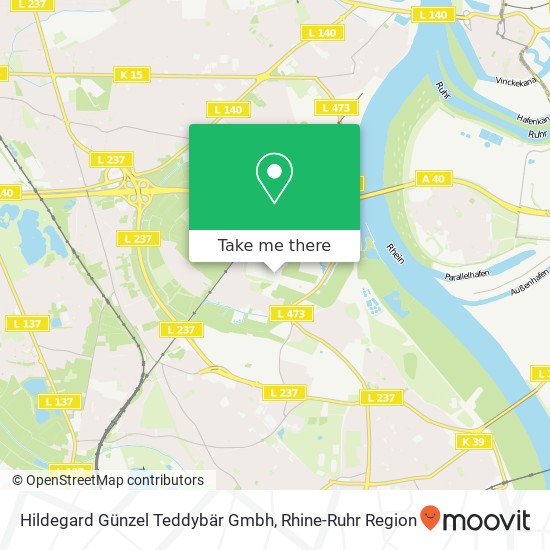 Hildegard Günzel Teddybär Gmbh map