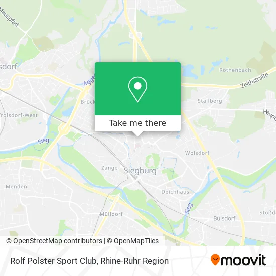 Карта Rolf Polster Sport Club