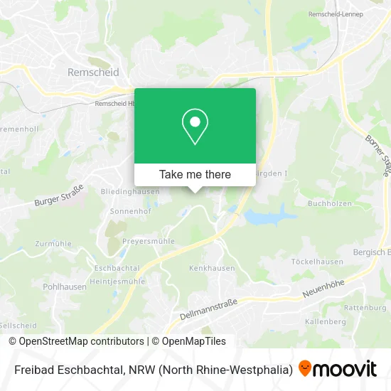 Карта Freibad Eschbachtal