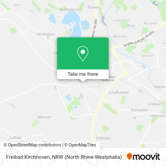 Карта Freibad Kirchhoven