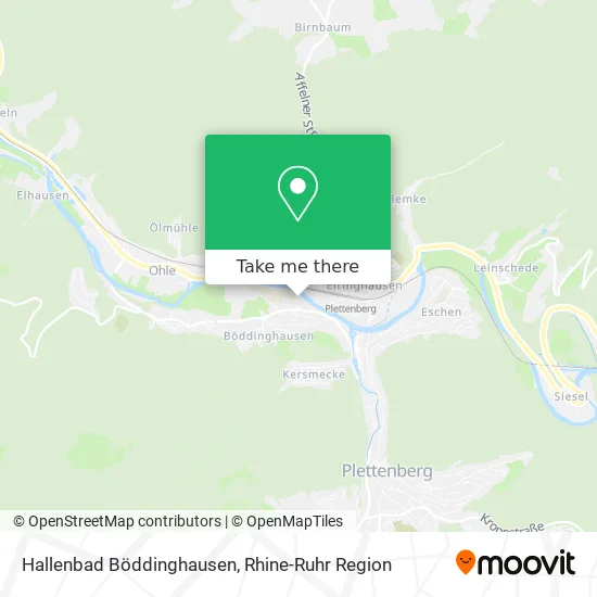 Карта Hallenbad Böddinghausen
