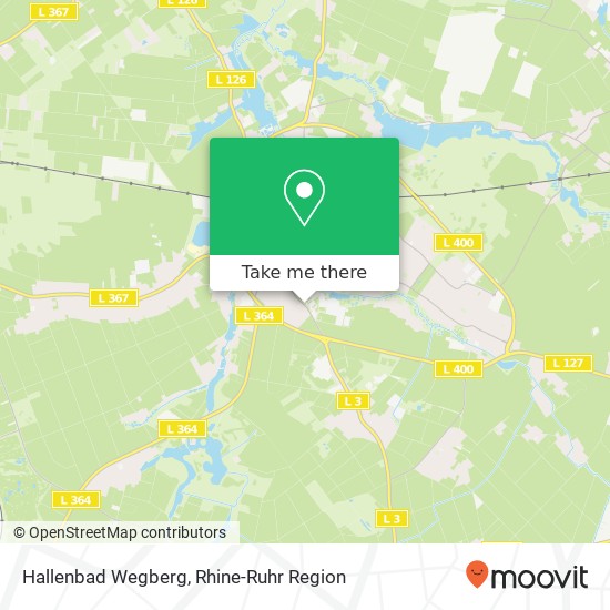 Hallenbad Wegberg map