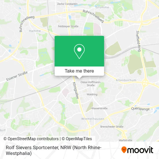 Карта Rolf Sievers Sportcenter